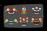 Funny monster creation kit, an Object Illustration by nenochka (Thumbnail 3 of 4)