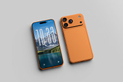Iphone 17 Pro Max Mockup, an iPhone Mockup by hokagata (Thumbnail 4 of 5)