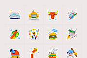 Animated Chicago Stickers, an Emoji Icon by Prosymbols (Thumbnail 7 of 13)