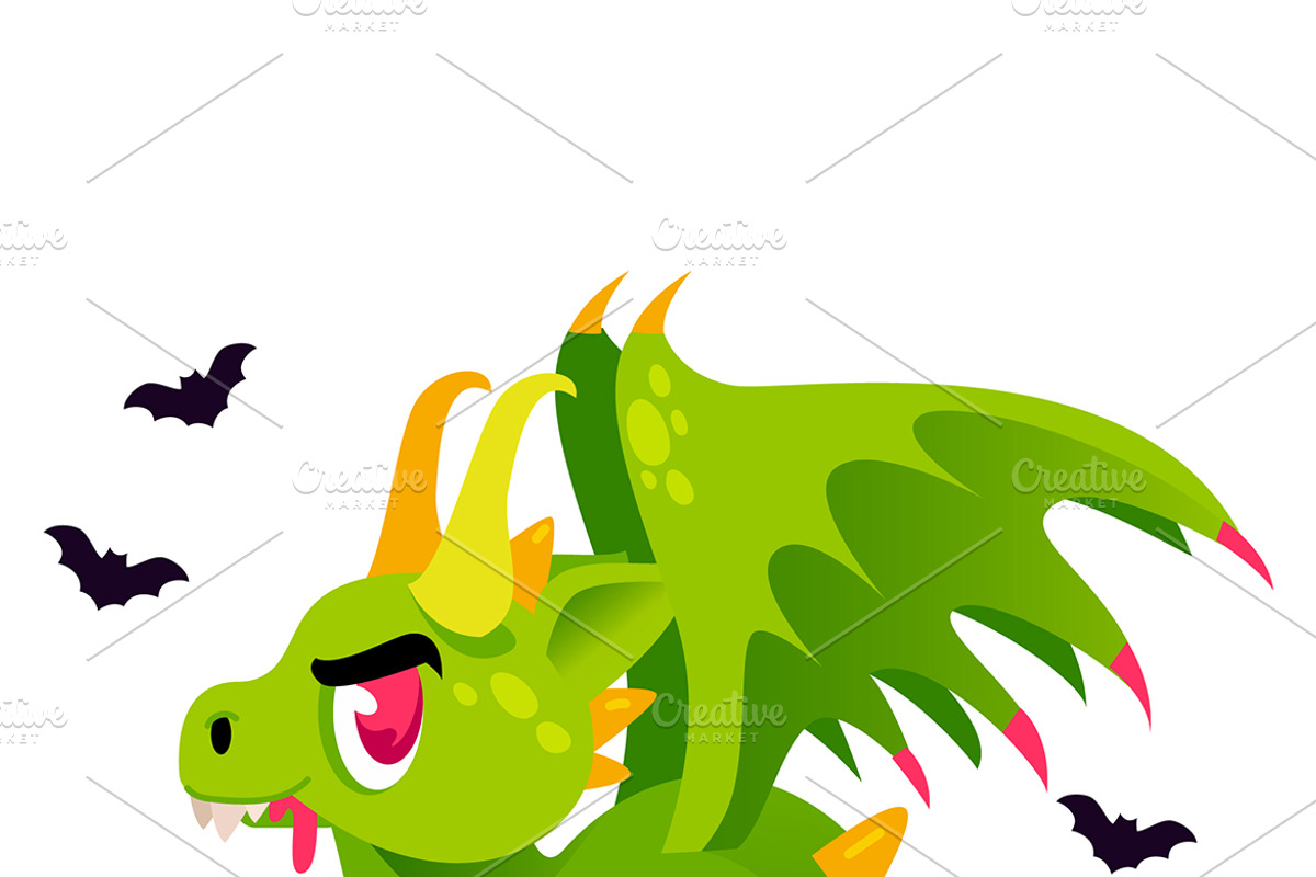 Cheeky Baby Dragon, an Animal Illustration by MISS CHATZ (Photo 3 of 3)