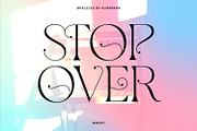 Bracesso - Stylish Display Serif, a Serif Font by Almarkhatype (Thumbnail 5 of 11)