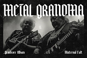 Blackville - Gothic Blackletter Font, a Blackletter Font by Pekotype (Thumbnail 9 of 15)