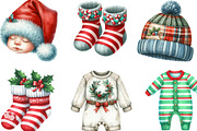 Christmas Baby Clothes Nursery PNG, an Illustration by Designking (Thumbnail 3 of 5)