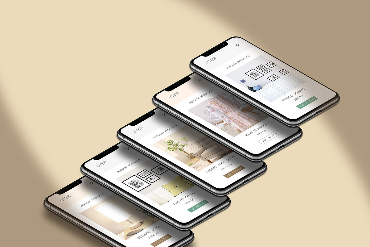 ALL 3D iPHONE MOCK-UP BUNDLE VOL-1, an iPhone Mockup by Graphicsworld125 (Photo 22 of 62)
