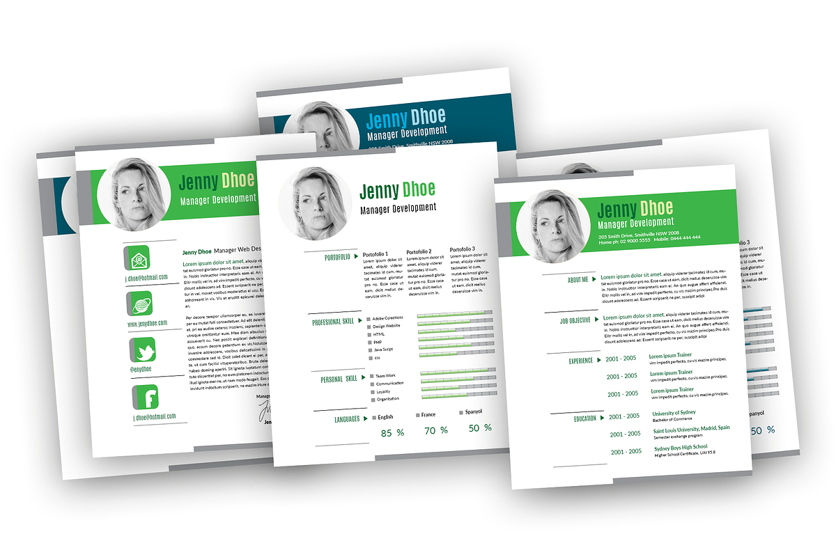 Resume Part I, a Resume Template by jorse (Photo 3 of 4)