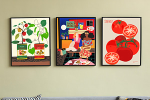 3 Local Shop Posters