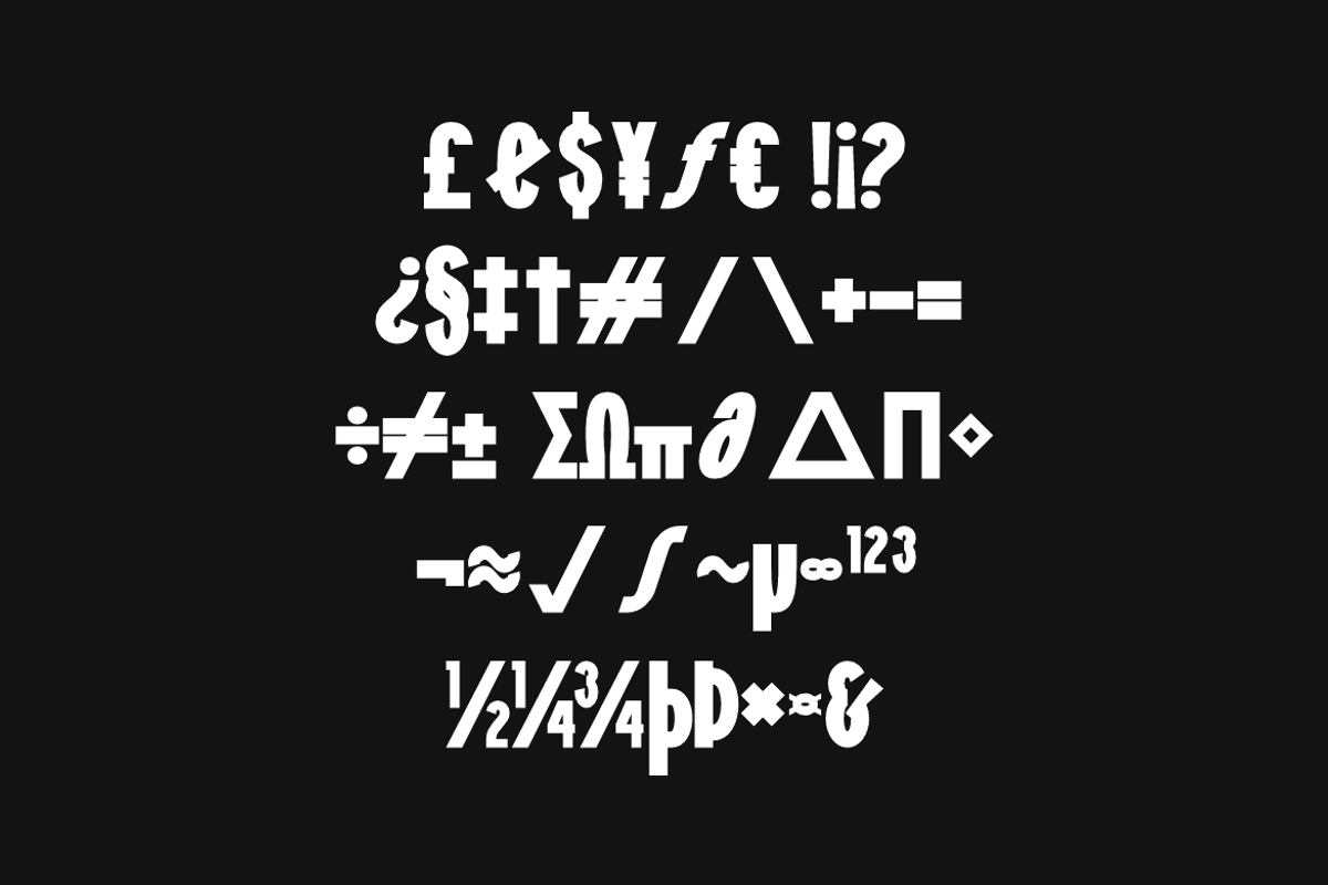 Gerome - Modern Retro Condensed Font, a Sans Serif Font by Iqsiart Studio (Photo 10 of 15)