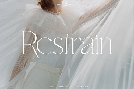 Restrain - Resort Branding Serif, a Serif Font by Sohel Studio