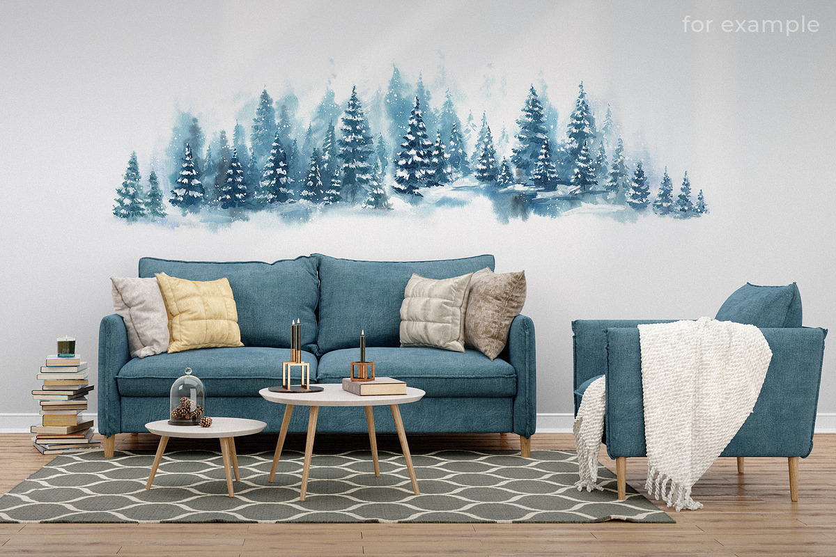 Winter in the Forest, a Decorative Illustration by LeiaSW (Photo 3 of 6)