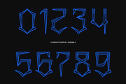 CS Parasite Stippled, a Sans Serif Font by Craft Supply Co. (Thumbnail 4 of 8)
