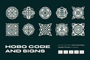 Hobo Code and Signs Symbols, a Solid Icon by Creative Stall (Thumbnail 1 of 9)