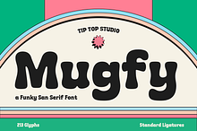 Mugfy – Wavy Squiggly Sans Font