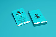 Vertical Business Card Mockups, a Product Mockup by alimran24 (Thumbnail 5 of 12)