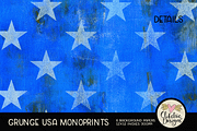 Grunge USA Monoprint Textures, a Texture Graphic by Clikchic Designs (Thumbnail 4 of 5)