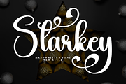 Starkey | Script Font, a Handwritten Font by Scratchones (Thumbnail 1 of 9)