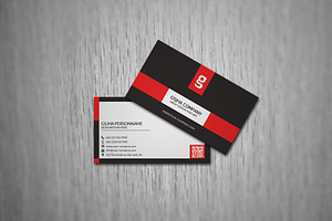 Corporate Minimal Business Card PSD