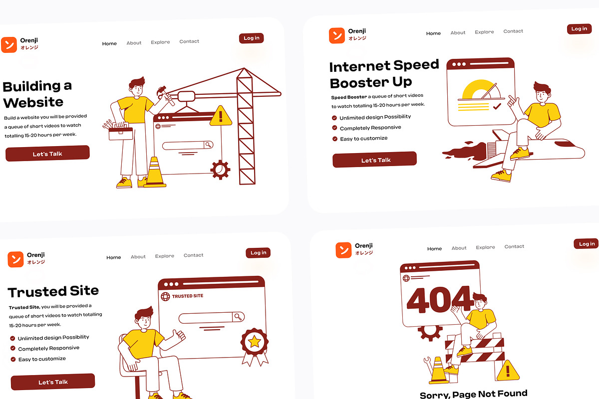SEO Website Optimization, an Illustration by orenjidesign (Photo 6 of 8)