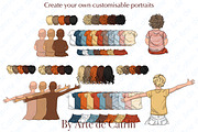 Summer Family Clipart, Beach Family, a Person Illustration by ArtedeCatrin (Thumbnail 4 of 10)
