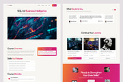 Online Course Website UI Figma, an UI Kit Template by peterdraw (Thumbnail 5 of 7)