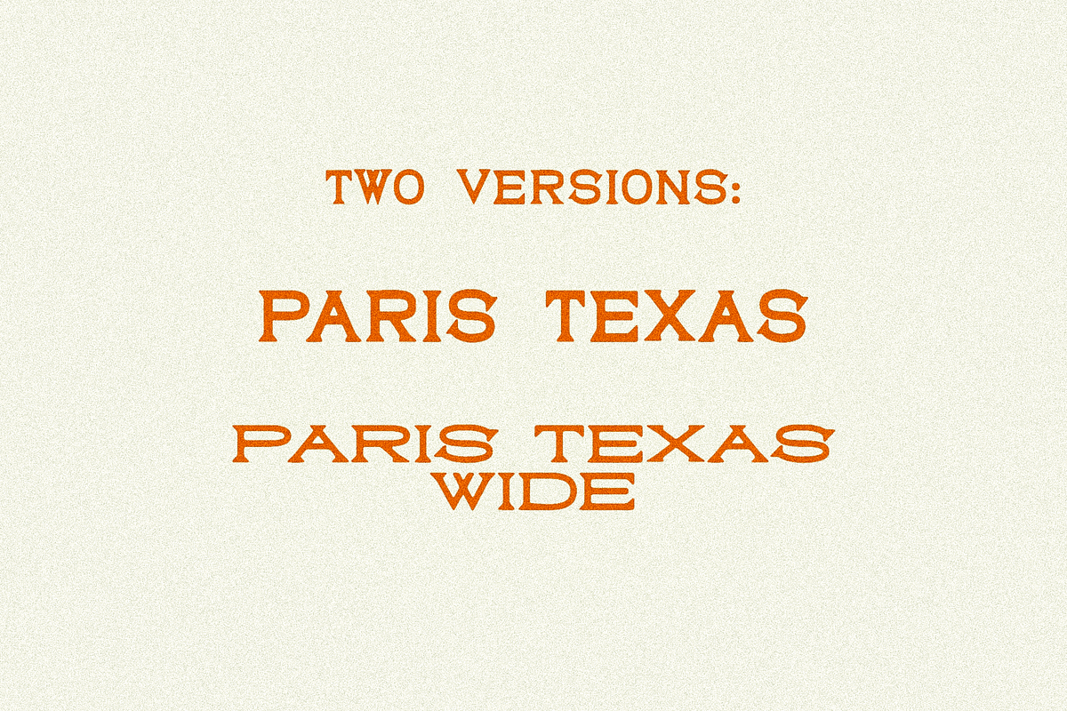 Paris Texas Hand Drawn Font, a Serif Font by nickqtx (Photo 4 of 4)