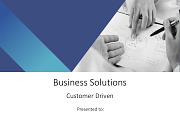 Business Solutions, a Templates & Theme by Iconography - Pitch Deck (Thumbnail 1 of 16)
