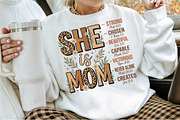 She is Mom Christian Mothers Day, a Seasonal Illustration by Sublimation Artist (Thumbnail 2 of 9)