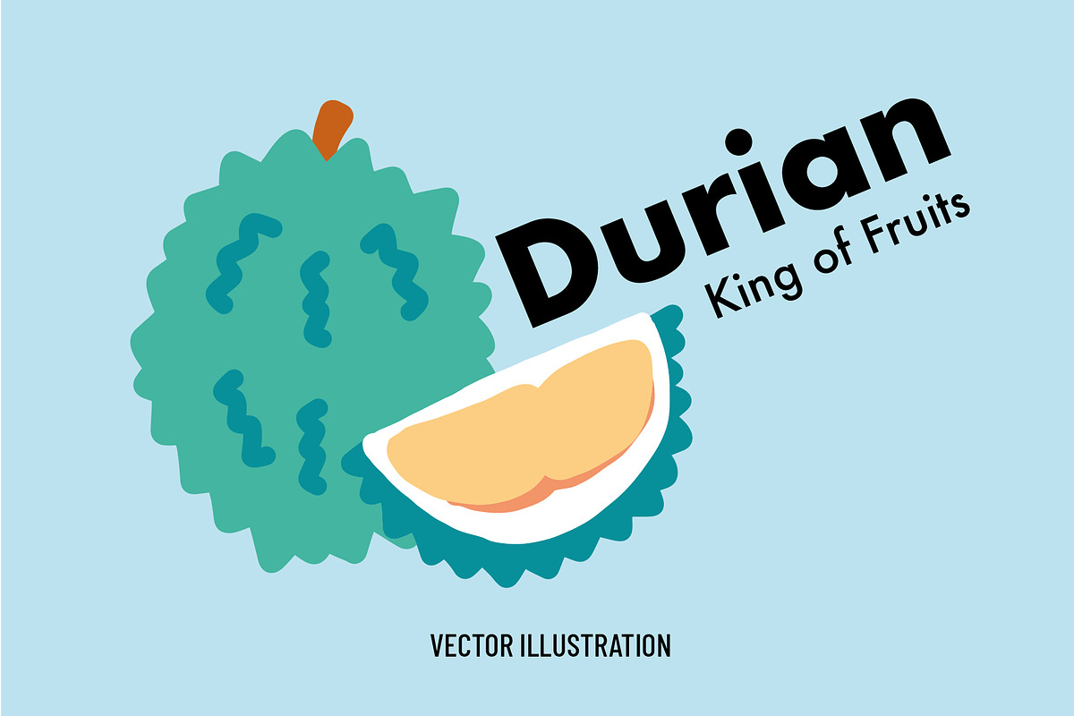 Durian, King of Fruits, an Object Graphic by Goodputty (Photo 1 of 3)