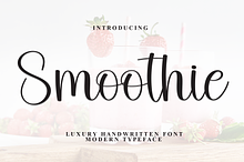 Smoothie | Script Font