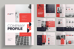 Company Profile | INDD, a Brochure Template by Pixelpick
