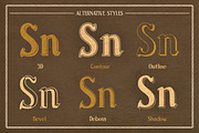Sonten Typeface, a Serif Font by Adhreza (Thumbnail 3 of 5)