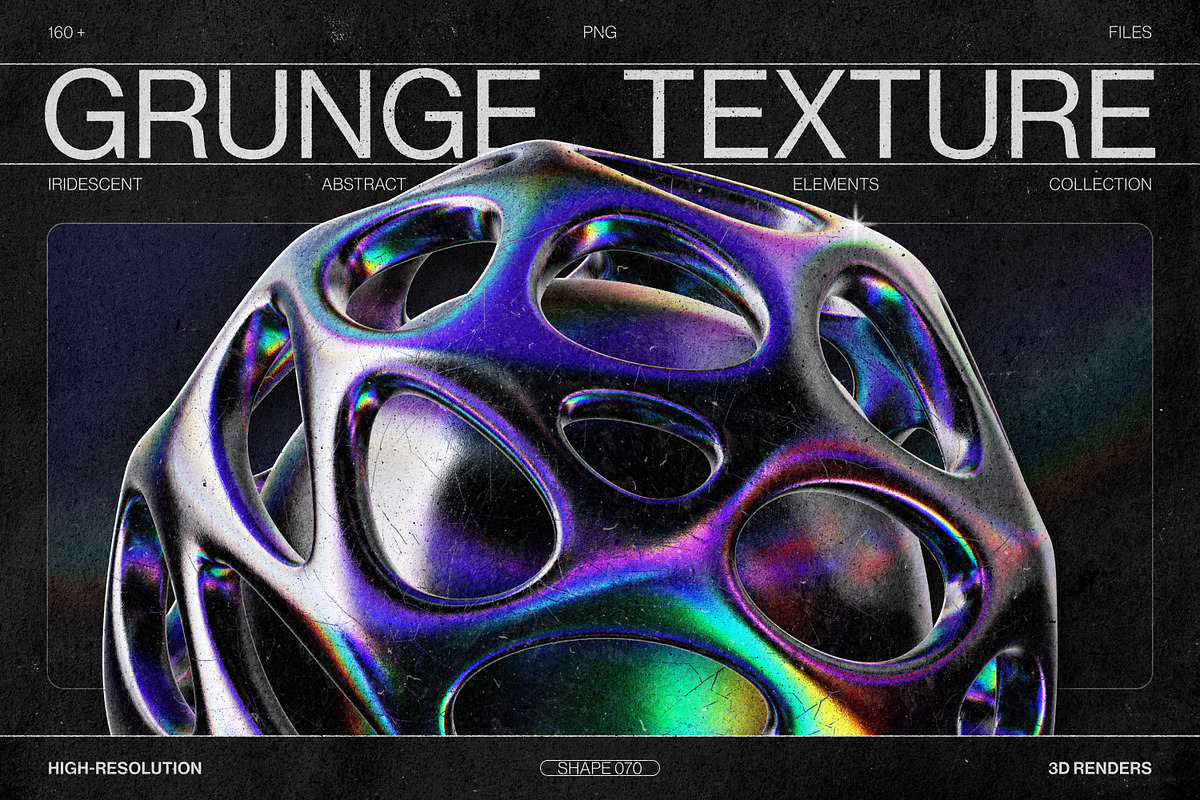 Chromatic Glass 3D Shapes Pack, an Object Graphic by Samolevsky (Photo 19 of 30)