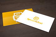 SpeechToText Logo Template, a Branding & Logo Template by SymonDesign (Thumbnail 1 of 4)