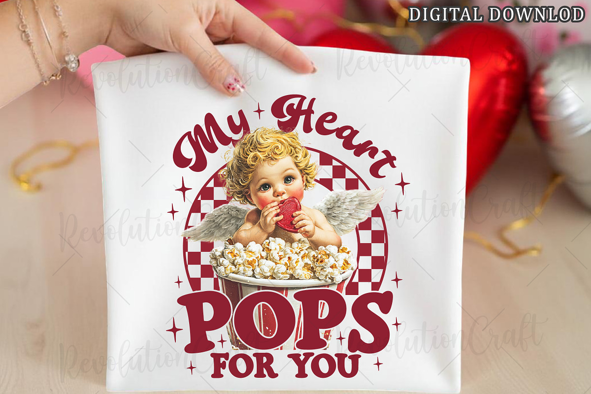 Funny Valentine's Sarcastic Cupid Pn, an Illustration by OK Design (Photo 2 of 6)