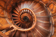 69 Spiral wooden staircases, an Architecture Photo by Handmadefont (Thumbnail 64 of 73)