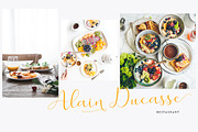 Merlin Script, a Script Font by Uloel Design (Thumbnail 4 of 8)