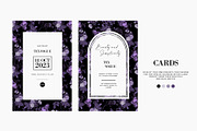 Purple Roses - Seamless Patterns, a Pattern Graphic by texvogue (Thumbnail 4 of 15)