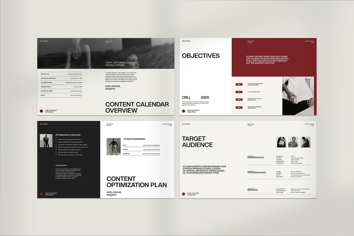 ORLI | Content Strategy Template preview 4