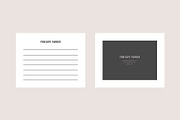 Penelope Business Card Template, a Business Card Template by studiolmh (Thumbnail 3 of 4)