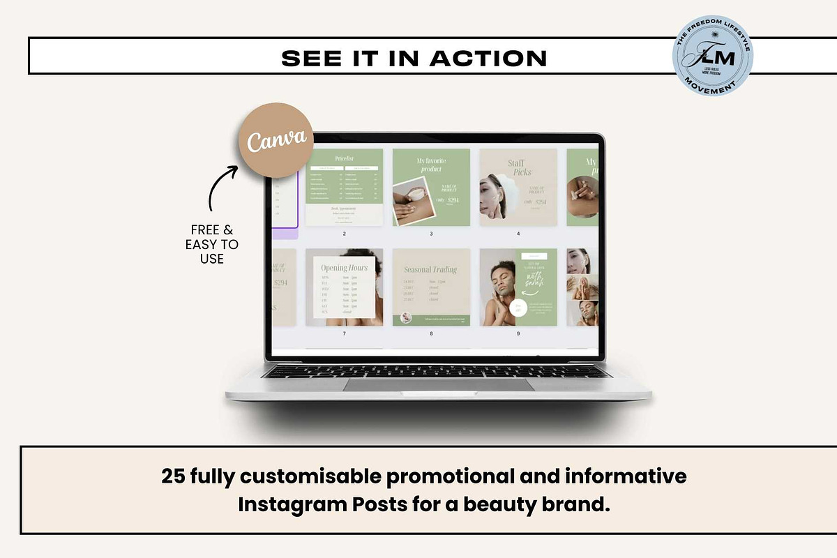 Beauty Post - Fresh Skincare, a Social Media Template by Freedom Business Shop (Photo 1 of 10)