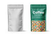 Coffee Pouch Mockup, a Packaging Mockup by Mockupfit (Thumbnail 1 of 2)