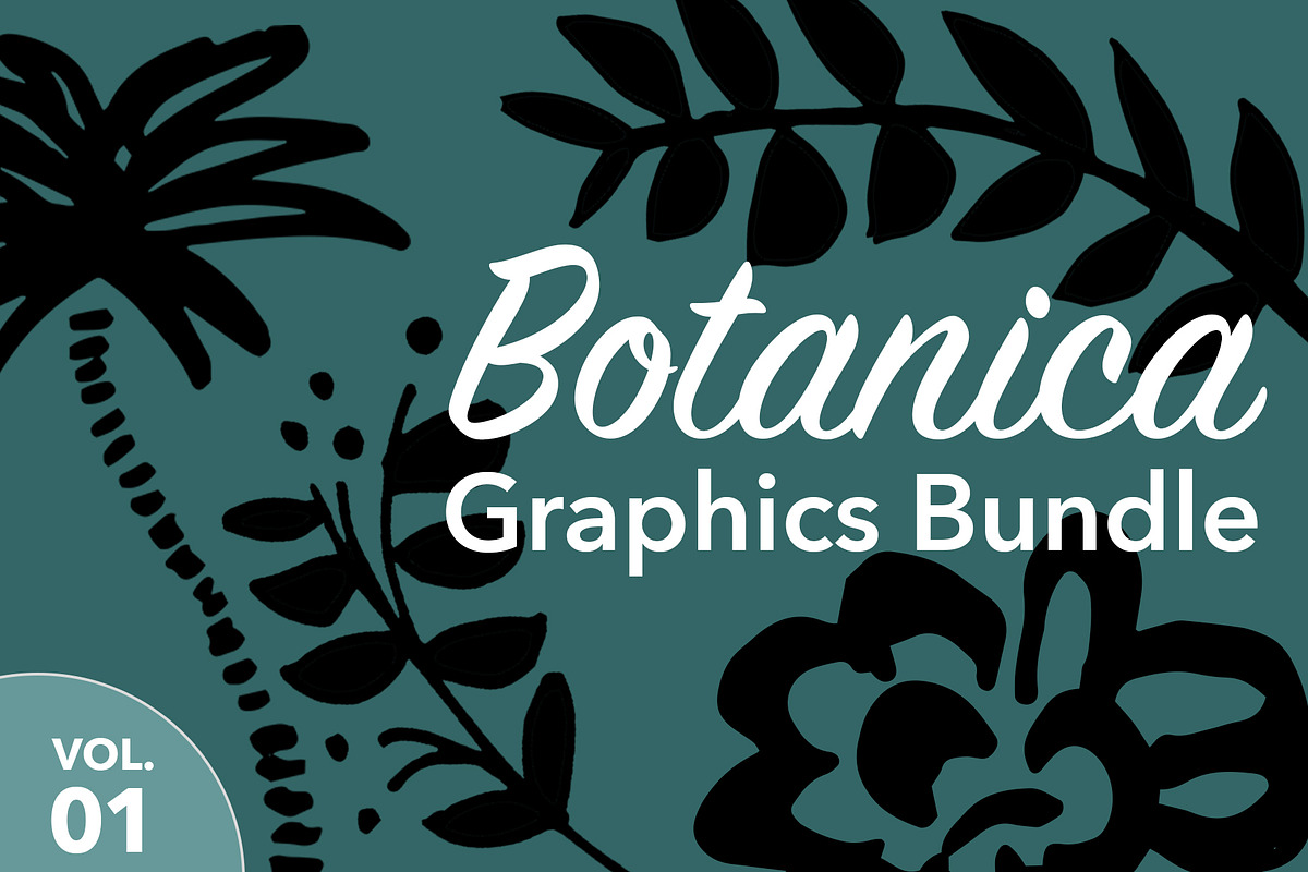 Botanical Plant & Floral Mega Bundle, an Object Graphic by kristiangallagher (Photo 1 of 3)