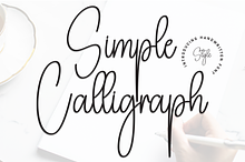 Simple Calligraph | Script Font