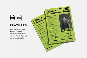 Resume and CV Template, a Resume Template by Artnivora.Std