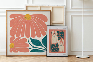 Modern Flora Wall Art Creator