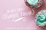 Sweet Tooth, a Sans Serif Font by Lori Goree (Thumbnail 1 of 5)