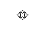 Minimalist Abstract Diamond Logo, a Branding & Logo Template by Luxury Logos (Thumbnail 3 of 4)