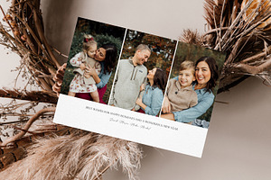 Christmas Card Template CD224