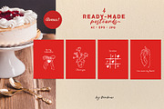 Vintage Wedding & Valentines Day Set, an Object Graphic by VerAna (Thumbnail 10 of 16)