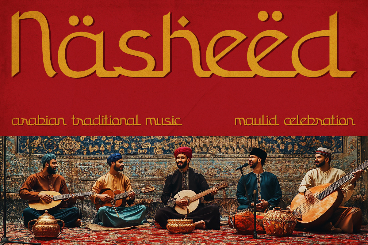 Maqolah Arabic Display Font, a Sans Serif Font by Vadovastd (Photo 5 of 8)