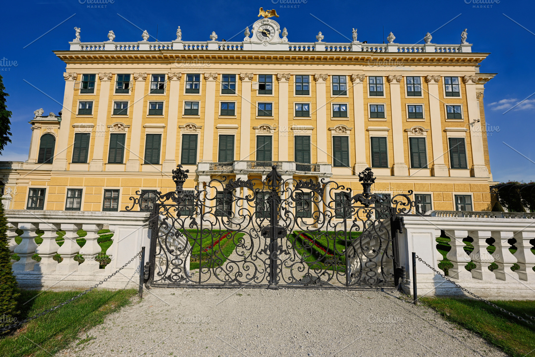 Famous Schonbrunn Palace in Vienna, Austria., a Person Photo by AS photostudio